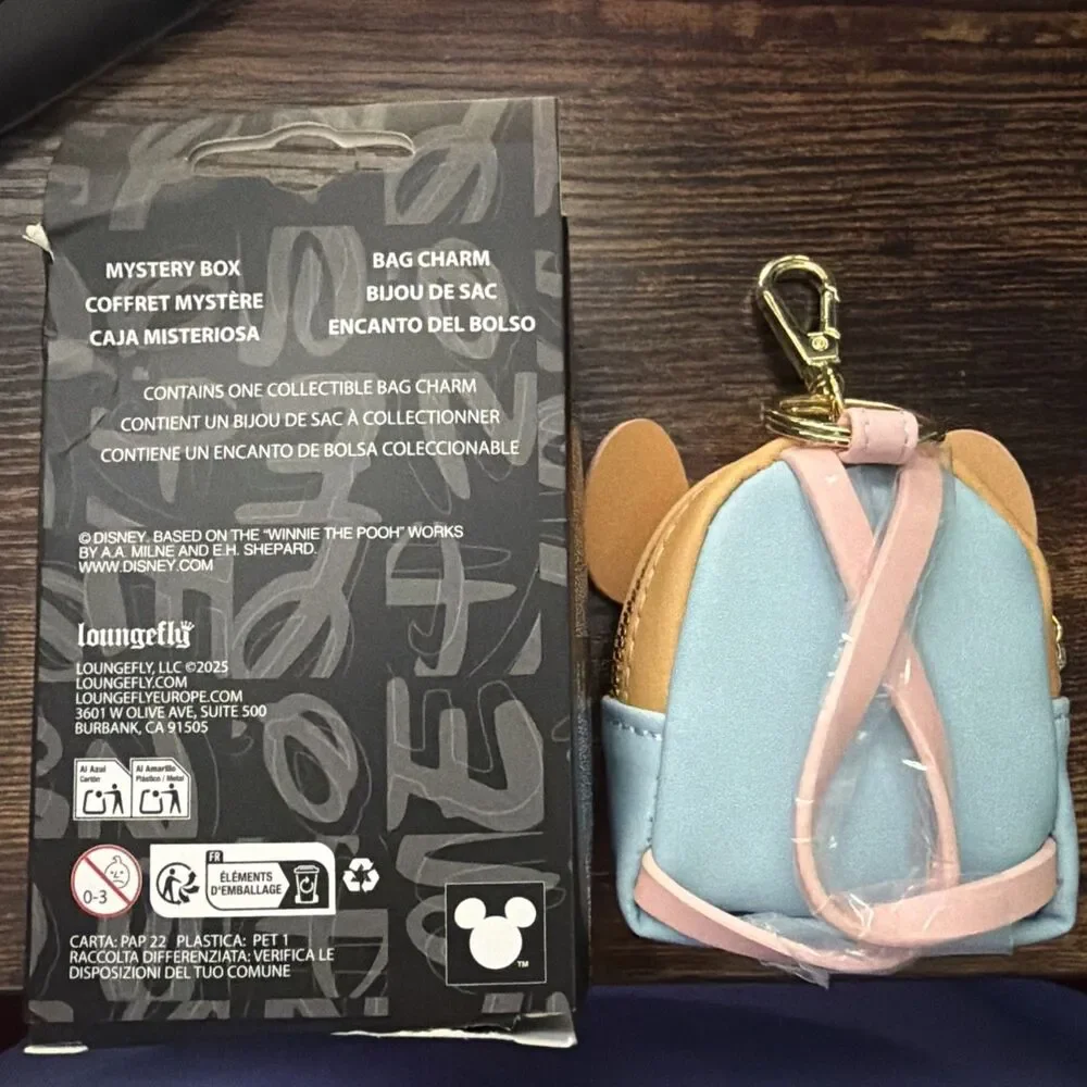 Loungefly Disney Winnie the Pooh Bag Charm Mystery Box